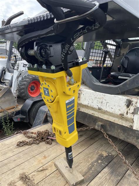 jack hammer attachment for skid steer|bobcat with jackhammer attachment.